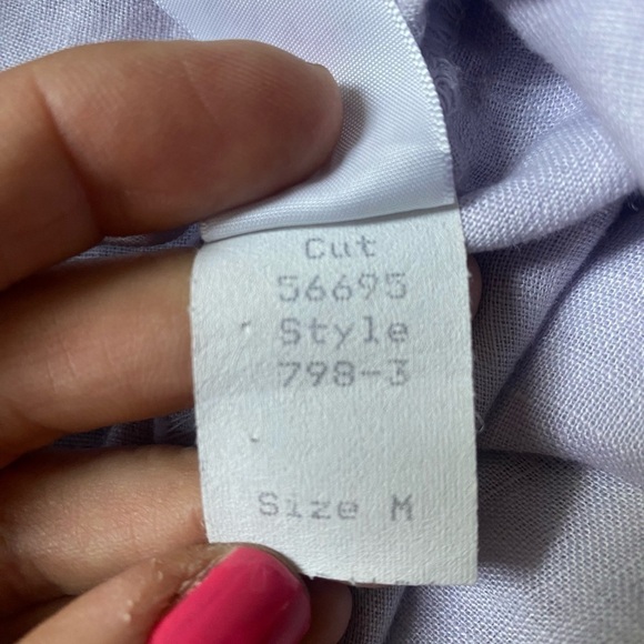 CP Shades Teton Linen Tunic in Lilac Size Medium - Picture 10 of 11
